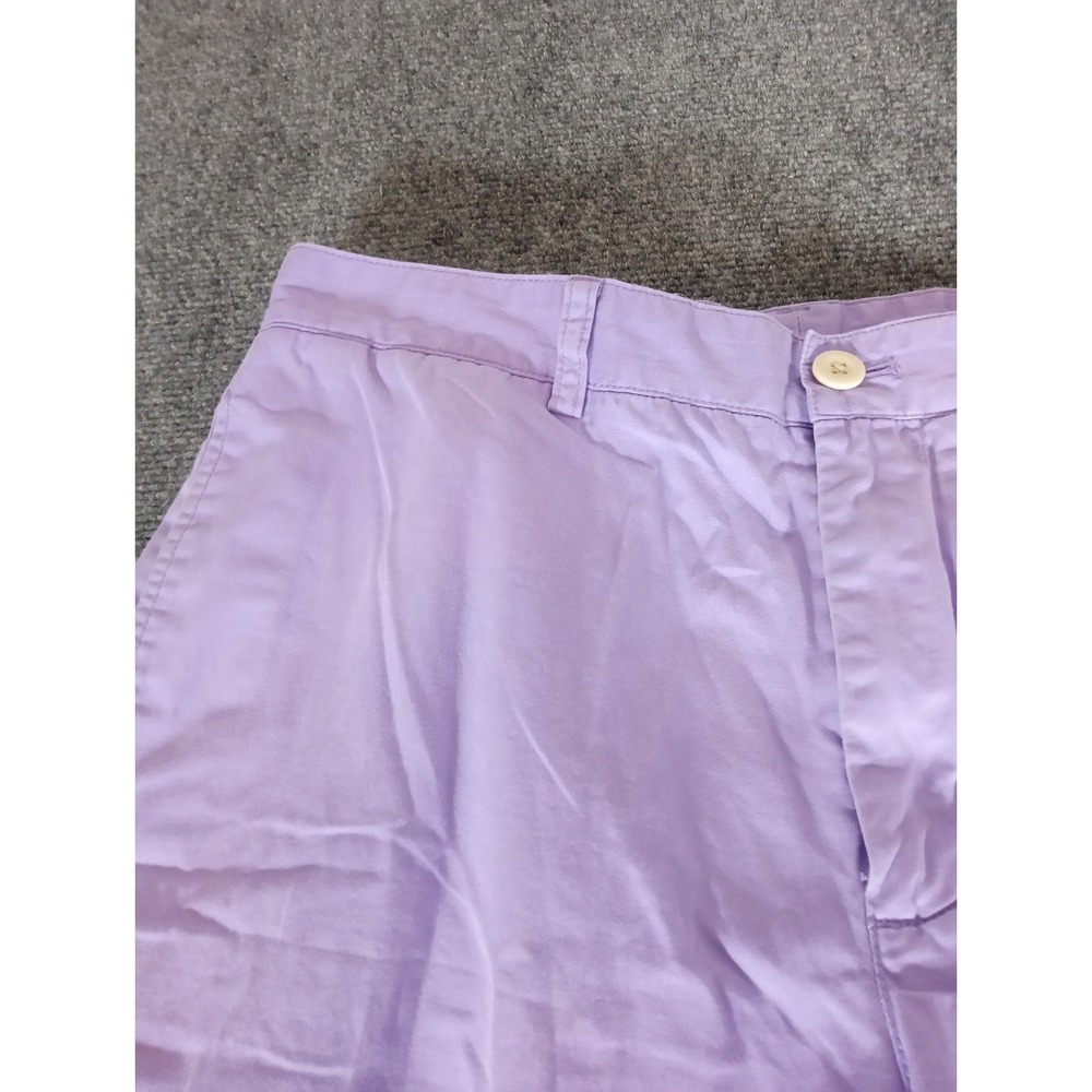 Vineyard Vines Golf Shorts Men's W33 Violet Chino Preppy Casual Southern Whale - Picture 4 of 11